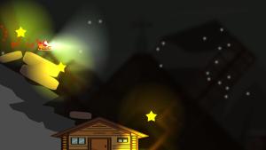 Santa Slides to Town Cover