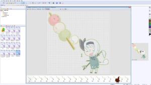 Feeding Yuyuko - Youmu Cursor Cover