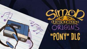 Simon the Sorcerer Origins - "PONY" DLC Cover