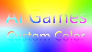 AI Games - Custom Color Cover
