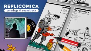 Replicomica Colorings & OST Cover