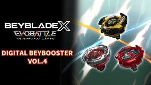 BEYBLADE X EVOBATTLE DIGITAL BEYBOOSTER VOL.4 Cover