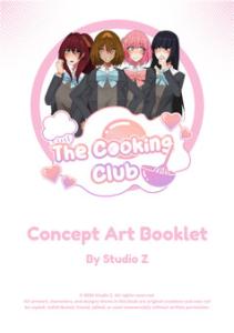 The Cooking Club - Concept Artwork Booklet Cover