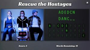 Rescue the Hostages: Cryptic Countdown Cover