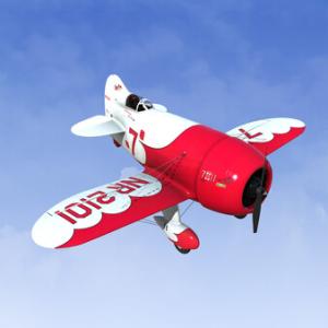 RealFlight Evolution - E-flite Gee Bee R-2 1.0m Cover