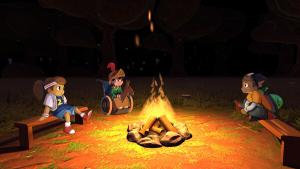 Fireside Fables: Wholesome Narrative Adventure! Cover