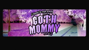 I want to run away from my goth mommy... or do I? - Artbook Cover