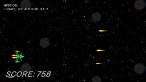 Alien Meteor Escape Cover