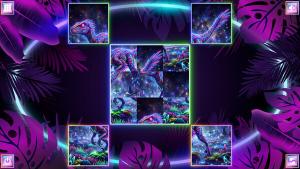 Neon Fantasy: Dinosaurs Cover