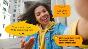 Movavi Video Editor 2026 - Emoji Speech Bubbles Pack Cover