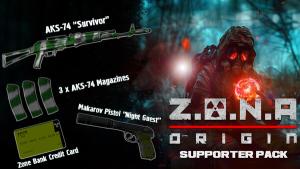 Z.O.N.A: Origin – Supporter's Pack Cover