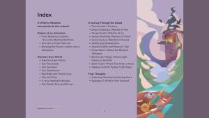 ILA: A Frosty Glide – Digital Artbook & Storytelling Cover
