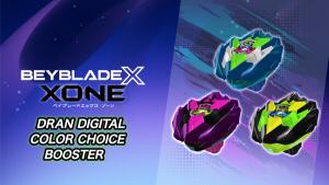 "BEYBLADE X XONE" DRAN DIGITAL COLOR CHOICE BOOSTER Cover