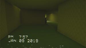 Backrooms Santa Cover