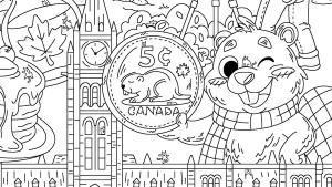 100 Cats Lost In Canada Find & Color Cover