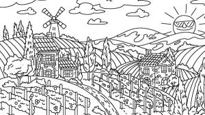 100 Cats Lost in Thailand Find & Color Cover