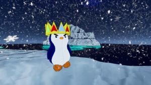 Frostbite Frenzy - Crown Hat Cover