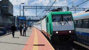 SimRail - The Railway Simulator: Łódź - Warsaw Cover