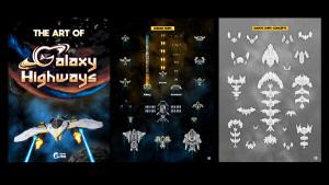 Galaxy Highways - Digital Artbook and Coloring book Cover