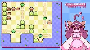 Giant Snake Girl wants The Burger! Cover