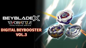 BEYBLADE X EVOBATTLE DIGITAL BEYBOOSTER VOL.3 Cover