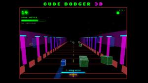 Cube Dodger 3D – Electric Blue Ship Cover