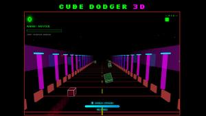 Cube Dodger 3D – Crimson Shadow Ship Cover