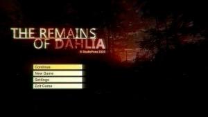 The Remains of Dahlia Cover