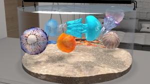 Behind Glass: Aquarium Simulator - Round Tank and Jellyfish Pack Cover