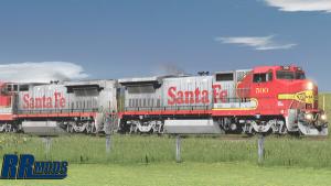 Trainz 2022 DLC - ATSF B40-8W 500-559 Cover