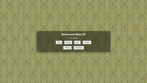 Backrooms Maze 2D Cover