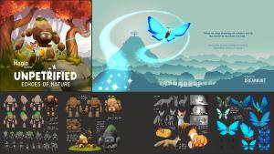 Unpetrified: Echoes of Nature - Digital Artbook Cover
