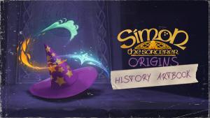 Simon the Sorcerer Origins - History Artbook Cover