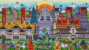 100 Indonesia Cats - Artbook Cover