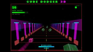 Cube Dodger 3D – Neon Pink Ship Cover