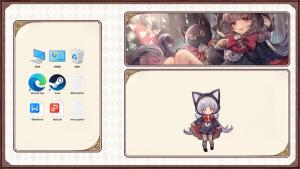 Desktop Kitten Girl Cover