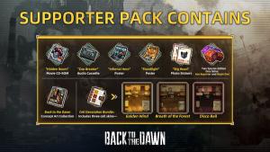 Back to the Dawn - Supporter Pack Cover