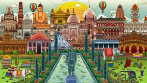 100 India Cats  - Artbook Cover