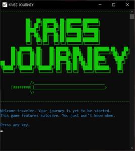 Kriss' Journey Cover