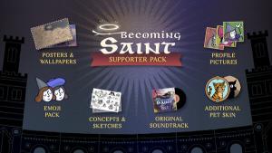 Becoming Saint - Supporter Pack Cover