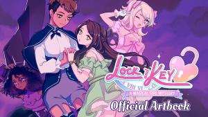 Lock & Key: A Magical Girl Mystery - Official Artbook Cover