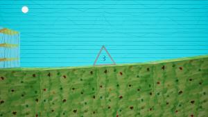 The Living Threeangle Cover