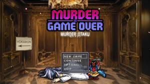 Murder Is Game Over: Murder Otaku Cover