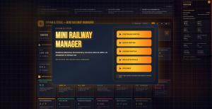 Steam & Steel Railway Tycoon Cover