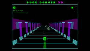 Cube Dodger 3D – Cyan Ice Road Cover