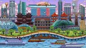 100 Singapore Cats  - Artbook Cover