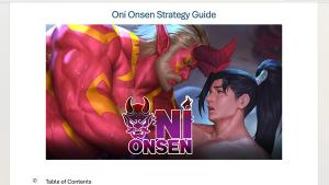 Oni Onsen Strategy Guide Cover