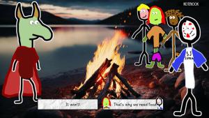 Last Summer at Camp Apocalypse Blood: 101 Ways to Not Capture Bigfoot Cover