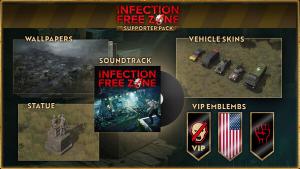 Infection Free Zone - Supporter Pack Cover
