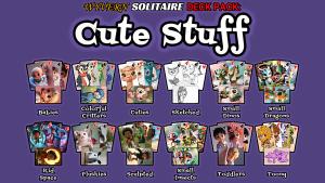 Wyvern Solitaire Deck Pack: Cute Stuff Cover
